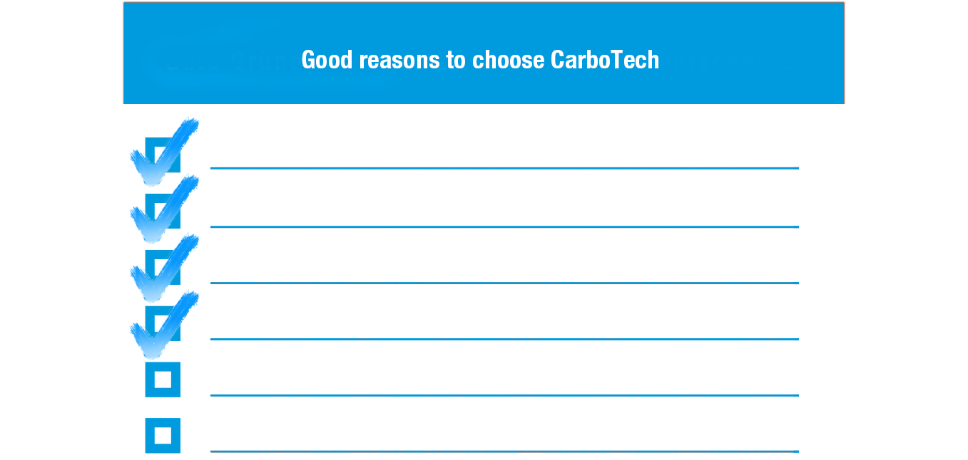 Good reasons to work at CarboTech